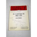 Claves para la lectura del Cantar de Mío Cid de autor anónimo