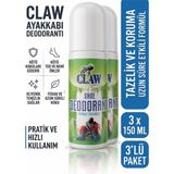 Claw Ayakkabı Deodorantı ve Koku Giderici - 3 Adet