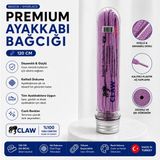 Claw Special Premium Yassı Ayakkabı Bağcığı 120 cm – Dayanıklı Spor ve Günlük Ayakkabı Bağcığı - Mor