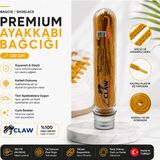 Claw Special Premium Yassı Ayakkabı Bağcığı 120 cm – Dayanıklı Spor ve Günlük Ayakkabı Bağcığı - Sarı
