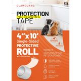 CLAWGUARD Koruma Bandı - Kedi, Köpek, Kuş, Tavşan Tırmalama ve Pençe Mobilya, Kanepe, Pencere Pervazı, Araba Kapısı, Cam ve Daha Fazlasına Karşı Dayanıklı Tek Taraflı Kalkan Koruma Bariyeri!