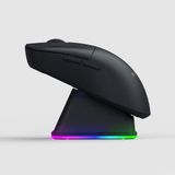 Claw's Rajin Blaze Çift Modlu Kablosuz 12000 Dpi Rgb Şarj Standlı & Makro Yazılımlı Kablosuz Gaming Mouse - Siyah (2.4 Ghz Kablosuz + Bluetooth)