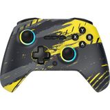Claw's Tactical Mortal 2.4 Ghz/bt Çift Kablosuz Mod - Chromatic Rgb - Makro - Silikon Switch - Hall 3D - Titreşimli - Turbo Modu - 18 Tuşlu Gamepad - Blackout Yellow - Sarı - Siyah