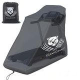 ClawsCover Koşu bandı kılıfı, su geçirmez, toz geçirmez, koşu makinesi örtüsü, egzersiz ekipmanı, ev ve spor salonu için, iç ve dış mekan için rüzgar geçirmez büzme ipli ve hava delikleriyle koruyucu
