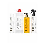 CleaHair PROTEZ SAÇLARA ÖZEL ŞAMPUAN+C22 MUADİLİ YAĞ BAZLI+SAÇ KREMİ+FÖN SUYU