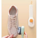 Clean 3 Adet Sıvı Hazneli Temizlik Fırçası Ayakkabı Mutfak Bulaşık Banyo Temizleme Fırçası Yıkama Fırçası - Beyaz