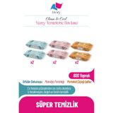 Clean & Cool Serisi Yüzey Temizlik Havlusu Manolya Ferahlığı 2x100, Portakal Çiçeği Işıltısı 2x100, Orkide Dokunuşu 2x100 (600 YAPRAK)