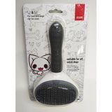Clean Kedi ve Köpekler Için Basmalı Tarak - Gri