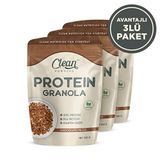Clean Powders Protein Granola 300 Gr 3 Adet Aromasiz