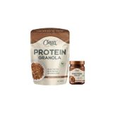 Clean Powders Protein Granola 300gr Çikolata Parçalı - Proteinli Çikolatalı Fındık Kreması (PROTEİN SPREAD) 350gr