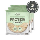 Clean Powders Yüksek Proteinli Tortilla Lavaşı 6'lı 420 Gr - 3 Adet Aromasiz
