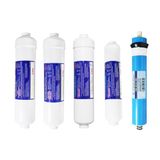 Clean Pure Spring Water Swun Chyan Inline 100GPD 5'li Filtre Seti