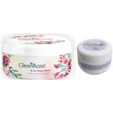 Clean Rose Dudak Balm+El ve Vücut Bakım Kremi-Bakım Seti