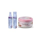 Clean Rose Gül Özlü Sıkılaştırıcı Tonik + Yüz Temizleme Köpüğü + Besleyici Gül Kremi 90 Ml - Cilt Bakım Seti