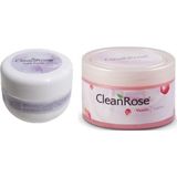 Clean Rose Gül Özlü Vazelin Ve Dudak Balm-vücut Ve Yüz Bakım Seti