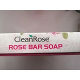 Clean Rose Gül Özlü,Yapraklı El Yapımı Sabun 4X80gr