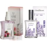 Clean Rose Isparta Erkek Parfüm Seti 40 Ml+ 40 Ml (gül Ve Lavanta)