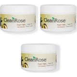Clean Rose Kırışıklık Karşıtı Argan Yağlı Gül Kremi 90 ml X3 Adet