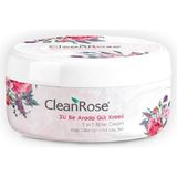 Clean Rose Yağlı Ciltlere Gül Kremi (125 ML)