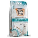Clean Step 10 L Aktif Karbonlu Marsilla Kokulu İnce Taneli Topaklanan Bentonit Kedi Kumu