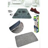 Clean Step Mat Yıkanabilir Mikrofiber Kir Toz Emici Iç-Dış Ortam Paspas - Renkli