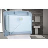 Clean Style K2t Banyo Mutfak Lavabo Pratik Z Katlı Kağıt Havlu Dispenseri Kapasite 200 Kağıt Şeffaf
