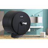 Clean Style K3b Mini Cimri İçten Çekmeli Tuvalet Kağıdı Dispenser Aparatı Siyah