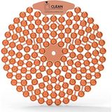 Clean Urinal Screens Pisuvar Ekran Koku Giderici (10 PAKET), 5.000 Yıkama İçin İyi, Turuncu Narenciye Kokusu