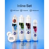 Cleanara Ön Filtre Seti – Çok Aşamalı Inline Sistem - Nsf Onaylı Filtreler - 4 Aşamalı