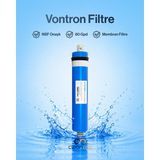 Cleanara Vontron 80 Gpd Nsf Onaylı Ters Ozmoz Membran Filtre – Yüksek Ro Filtre