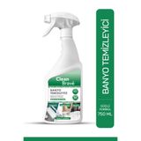 CleanBrave Banyo Temizleyici ve Kireç Çözücü Sprey Ultra Güçlü Formül Duşakabin Lavoba Klozet Temizleyici 750ML