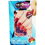 Clean&Clear Clean Keratin Vit Asetonsuz Oje Temizleyici Mendil 8 Li