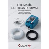Cleanes Endüstriyel Bulaşık Makinesi Deterjan Pompası - Sanayi Tipi Dozaj Pompası (Montaj Setli Full Paket)