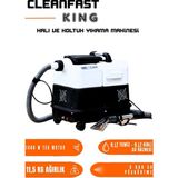 Cleanfast King Tek Motorlu Koltuk Halı Yıkama Makinesi 1400W - Renkli