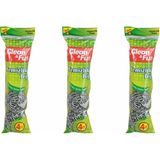 Clean&Fun Clean & Fun 3 Paket Bulaşık Ovma Teli 4X20 G