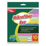 Clean&Fun Clean & Fun Mikrofiber Temizlik Bezi Standart Renkli 10 Adet