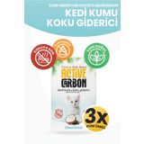 Cleanimal Kedi Kumu Koku Giderici – %100 Doğal Hindistan Cevizi Aktif Karbon – 50g