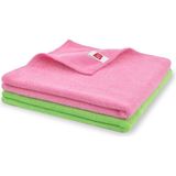 Cleanshe Universal Mikrofiber Temizlik Bezi 2'li Set 40X40 - Renkli - Standart