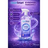 cleansmart El Ve Cilt Dezenfektan Spreyi Yara Bakım ANTİBİKROBİAL 1000 Ml (1 Litre)