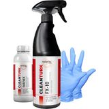 CleanTurk FX10 En İyi Pas Sökücü ve Pas Çözücü Demir Metal ve Yüzey Pas Temizleme Kit - 1 KG KİT