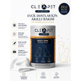 CleaPet 30x40 cm Mikrofiber Kedi ve Köpek Kurulama Havlusu Yüksek Emici, Hızlı Kuruyan Yumuşak Pati Silme Bezi Banyo, Tüy Bakım Örtüsü