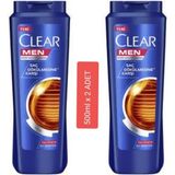 Clear 2 Adet Clear Men 500ML Şampuan - 3