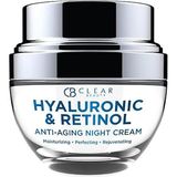 Clear Beauty Hyaluronic & Retinol Gece Kremi 50Ml