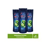 Clear Kepeğe Karşı Şampuan Maksimum Ferahlık 350 ml x3