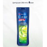Clear Limon Özlü Maksimum Ferahlık 6x350 ml Şampuan