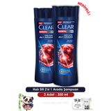 Clear Men 2'li Hızlı Stil 2'si 1 Arada Şampuan 350 ml ve ROSIE