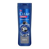 Clear Men 3 in 1 Arındırıcı Kömür 350 ml Şampuan ve Duş Jeli