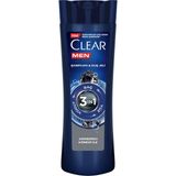 Clear Men 3 In 1 Şampuan & Duş Jeli Arındırıcı Kömür Saç Yüz Vücut Için 350 ml 4 Adet