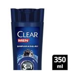 Clear Men 3 In 1 Şampuan & Duş Jeli Arındırıcı Kömür Saç Yüz Vücut Için - Option-1