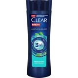 Clear Men 3 In 1 Şampuan & Duş Jeli Ferahlatıcı Mentol Etkisi Saç Yüz Vücut Için 350 ml - 7 Adet